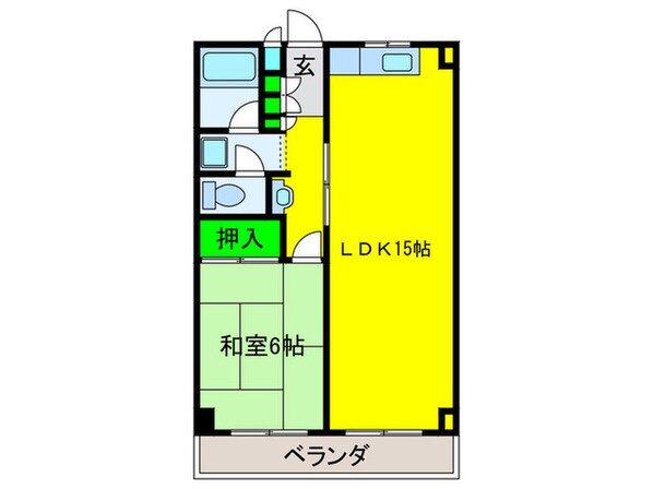 メゾン・ド・タカの物件間取画像